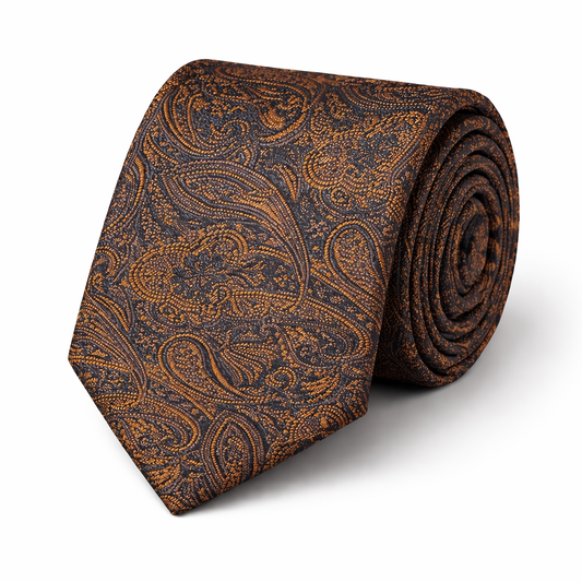 Elegant Brun Paisley Slips